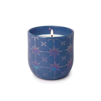 Lustre 10 Oz Matte Blue Ceramic - Diamond Pattern, Sapphire Waters