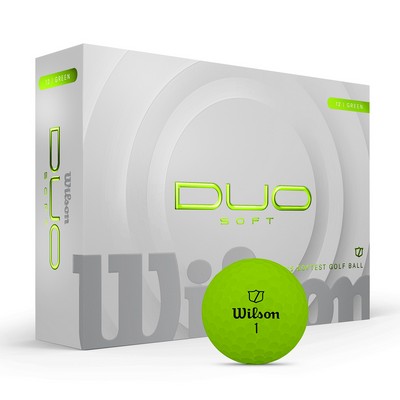 Wilson® Duo Soft Green Golf Balls