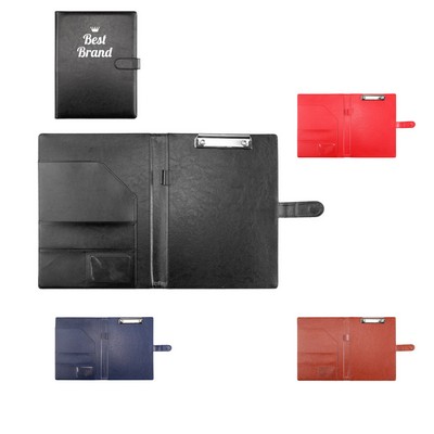 Leather Briefcase with Card Holder