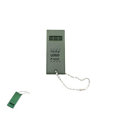 Outdoor Survival Whistle with Hanging Chain