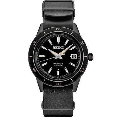 Seiko Watch Presage Style 60S Bif Automati Black Dial