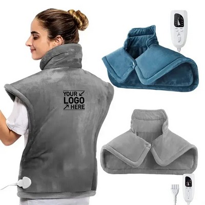 Shoulder Back Warm Plush Electric Blanket