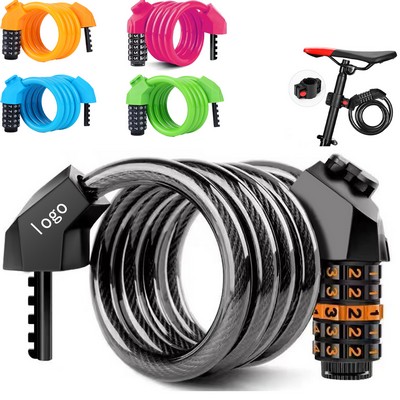 Bicycle Cable Combination Lock