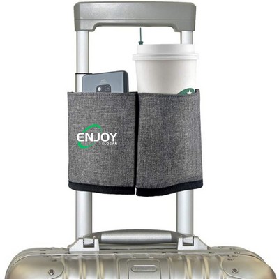 Hand Free Luggage Cup Holder