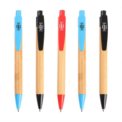 Eco-Friendly Bamboo Ballpoint Pens