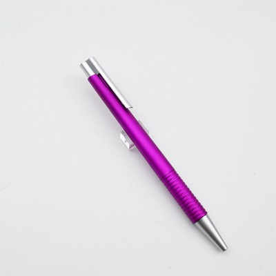 Rotated Tip Metal Ballpoint Pen