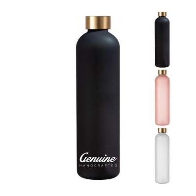 32oz Eco-Friendly Tritan Water Bottle with Time Marker