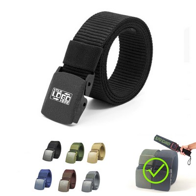Tactical Belt W/ Hypoallergenic Buckle