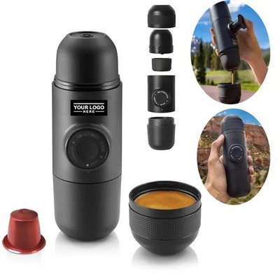 Portable Mini Espresso Coffee Maker for Travel & Camping