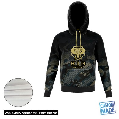 Unisex and Kids' Full Sublimation 250G Lightweight Cropped Hoodie
