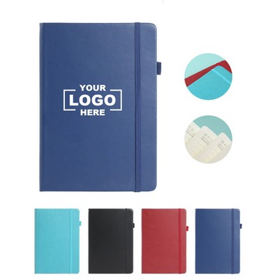Business Creative Banded Notebook – Hardcover Elastic Strap Journal, Minimalist Diary