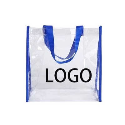 Clear PVC Travel Tote Bag